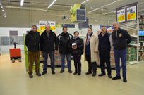 Apehl y Consejo Regulador de la Ribeira Sacra entregan dos toneladas de arroz al Banco de Alimentos de Lugo 