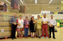 La Apehl le donó al Banco de Alimentos de Lugo 1,5 toneladas de macarrones 