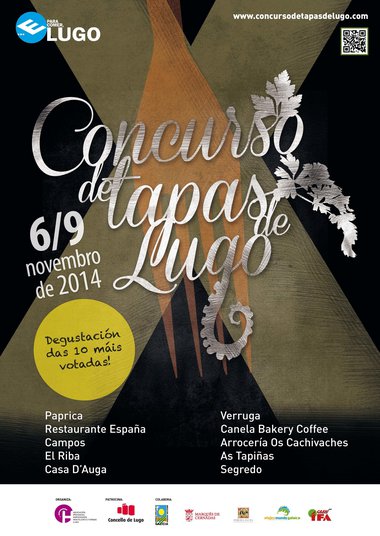  El 10.º Concurso de Tapas de Lugo continuará del 6 al 9 de noviembre 